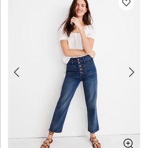 Rivet & Thread High Rise Straight Jeans